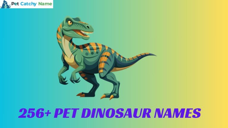 Pet Dinosaur Names