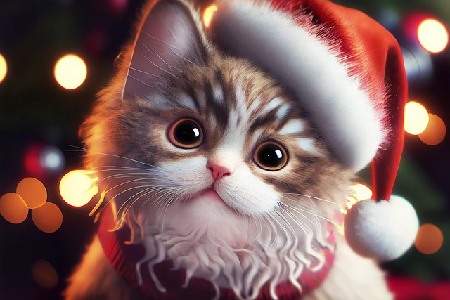 Winter Wonderland-Inspired Christmas Cat Names